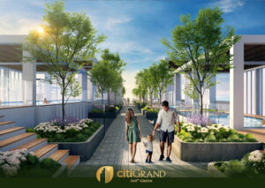 Không gian sống xanh tại CitiGrand Cát Lái