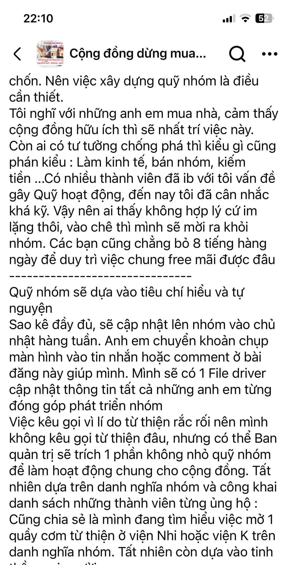Bài đăng gây tranh cãi