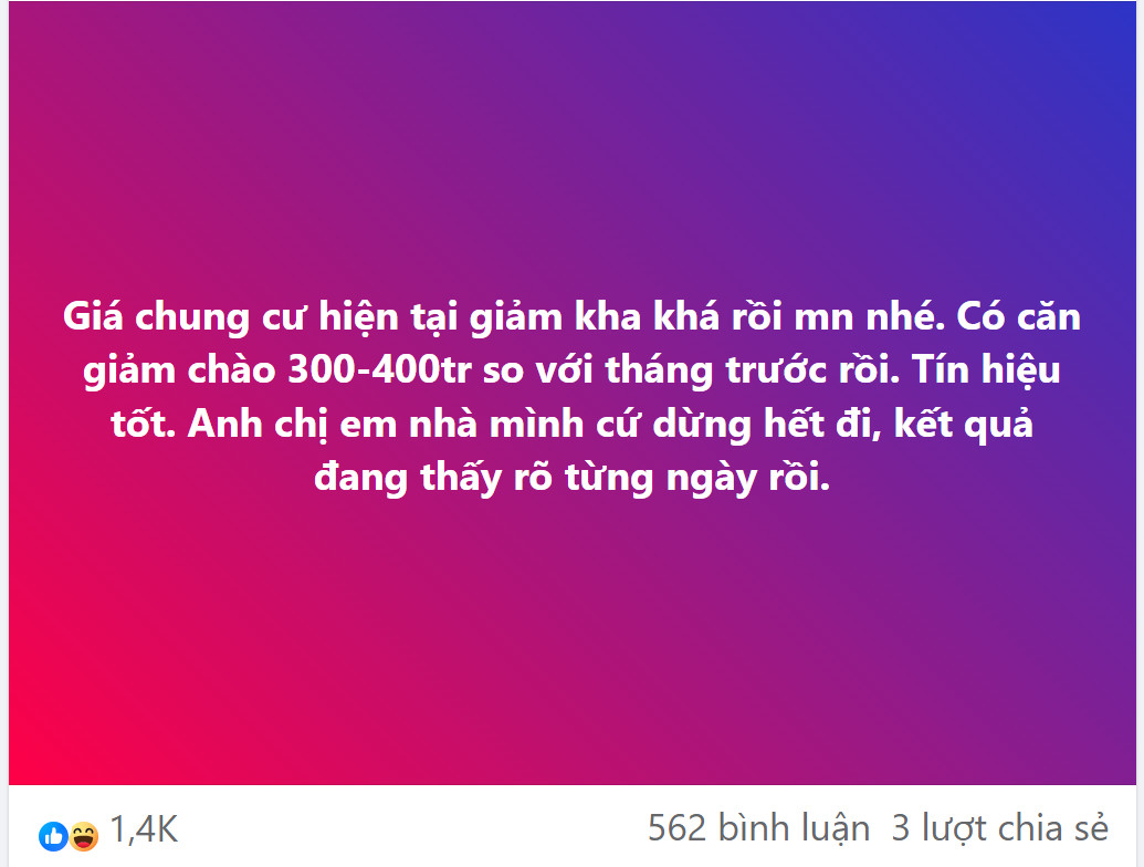 Làn sóng dừng mua nhà