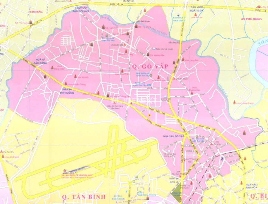 Bản đồ Phường 10, Quận Gò Vấp