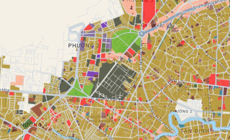 Bản đồ quy hoạch phường 9 quận Phú Nhuận