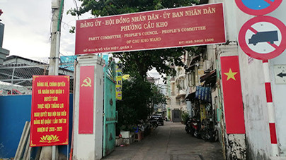 Bản đồ quy hoạch phường Cầu Kho quận 1