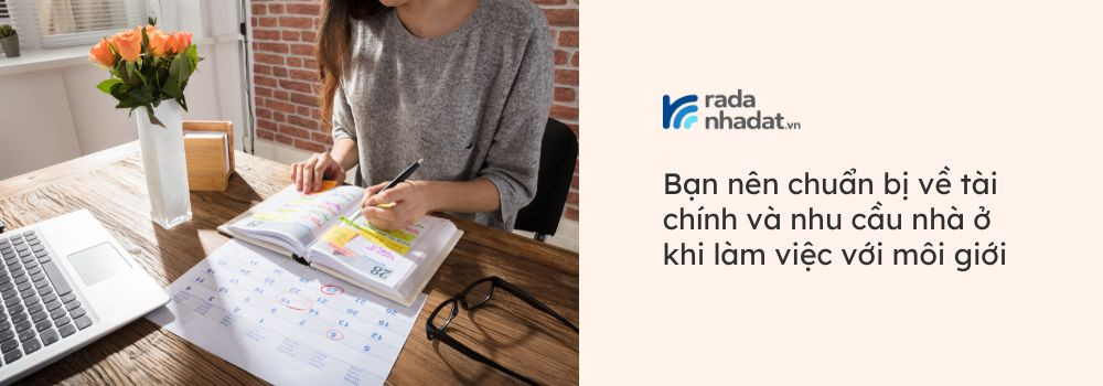 Chuẩn bị tài chính để làm việc với môi giới