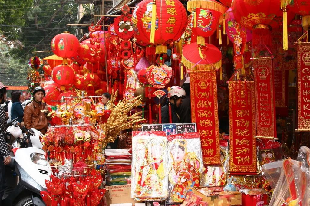 Đèn lồng trang trí Tết