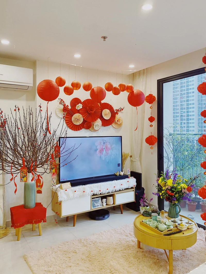 Đèn nháy, đèn lồng trang trí Tết