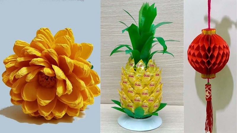 Đồ handmade trang trí nhà Tết
