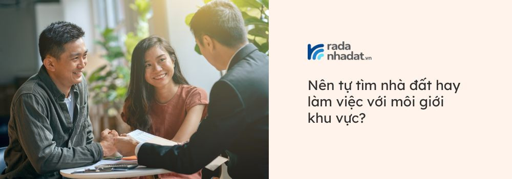 Hình ảnh mô tả quy trình làm việc với môi giới