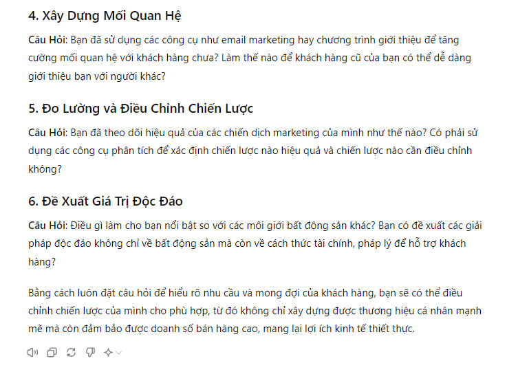 Hướng dẫn gợi ý câu hỏi