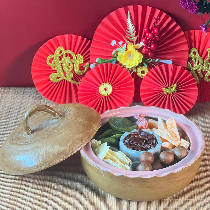 Khay mứt ngày Tết không chỉ ngon miệng mà còn đẹp mắt
