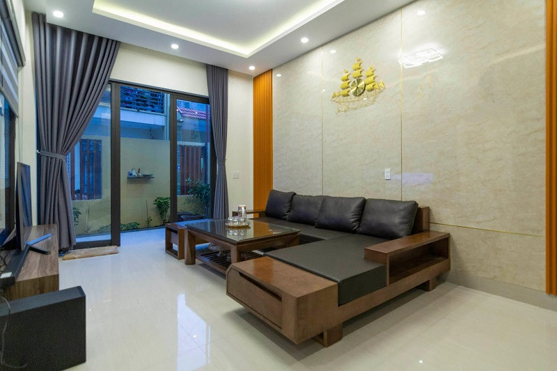 Không gian sinh hoạt chung nhà 2 tầng