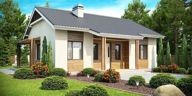 Không gian sống thoáng đãng của nhà ba gian