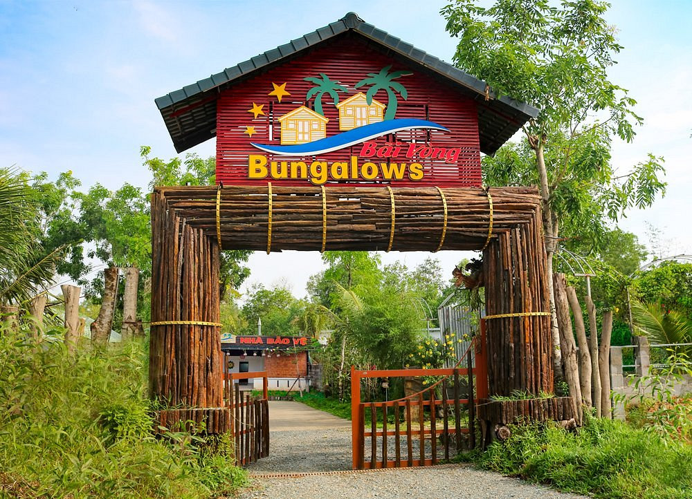 Khung cảnh bungalow giữa thiên nhiên