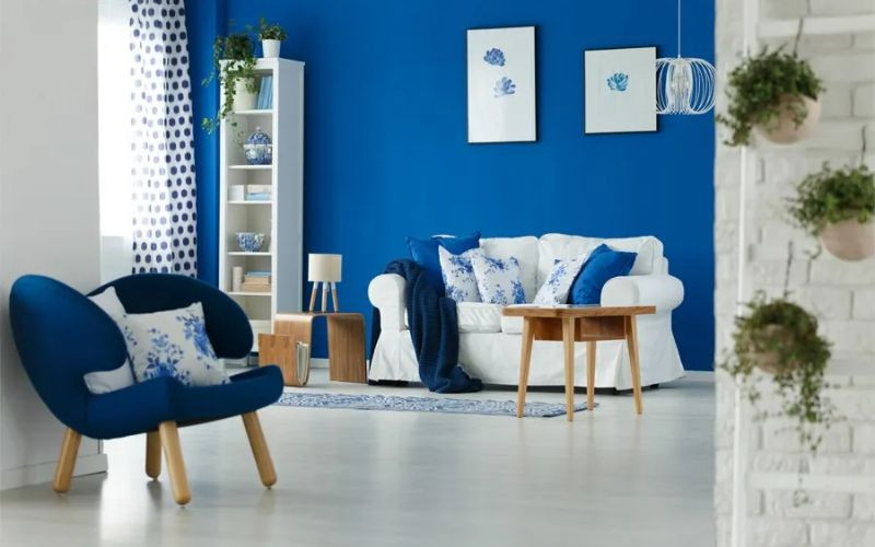 Màu xanh dương biển sâu