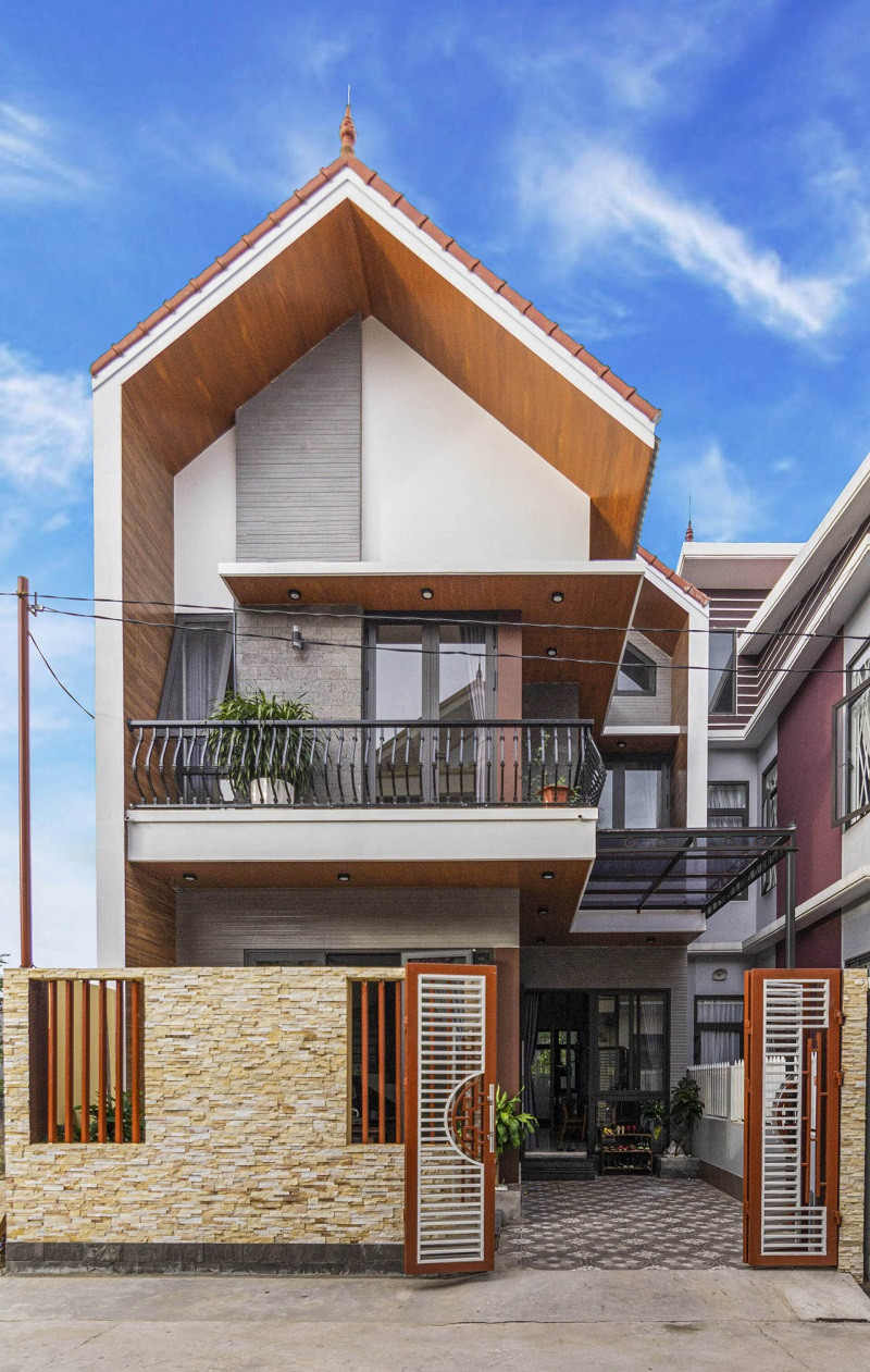 Nhà 2 tầng đẹp đơn giản