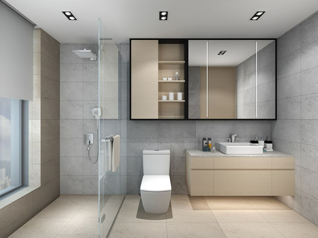 Phòng tắm hiện đại với thiết kế tinh tế