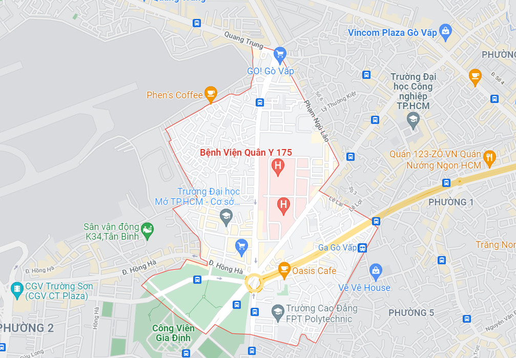 Quy hoạch phường 3, quận Gò Vấp thành phố Hồ Chí Minh