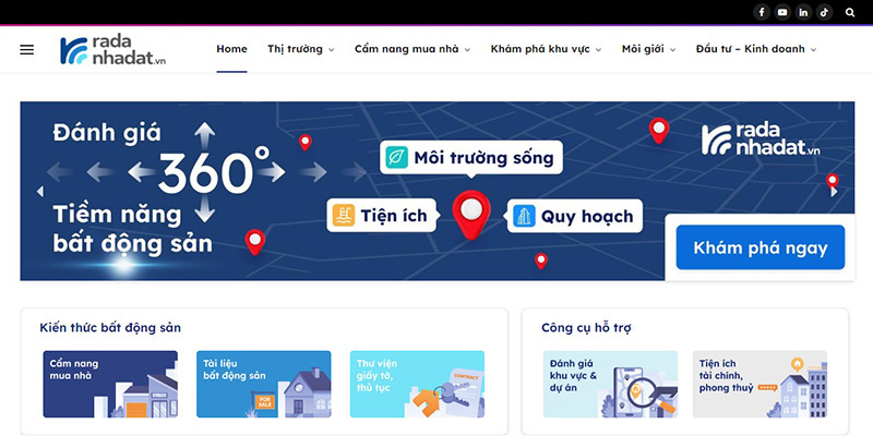 Radanhadat mang lại hiệu quả trong đăng tin bất động sản