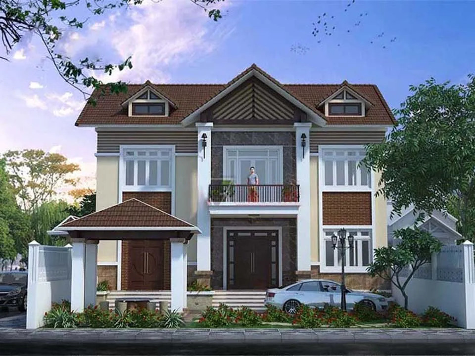 Thời gian thi công nhanh chóng của nhà ba gian
