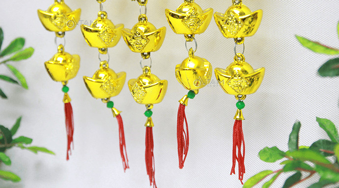 Thỏi vàng trang trí Tết