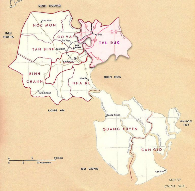 Thủ Đức - Quận cũ của Gia Định