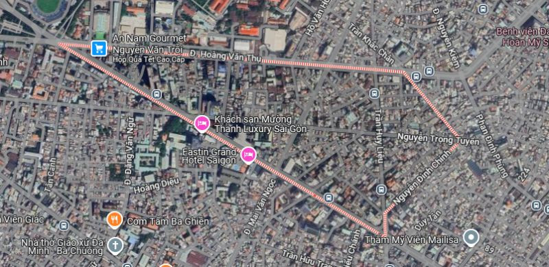 Toàn cảnh phường 8 quận Phú Nhuận