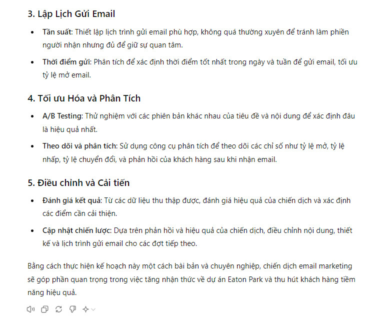 Ví dụ 2 về vai trò của ChatGPT